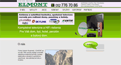 Desktop Screenshot of elmontpp.sk